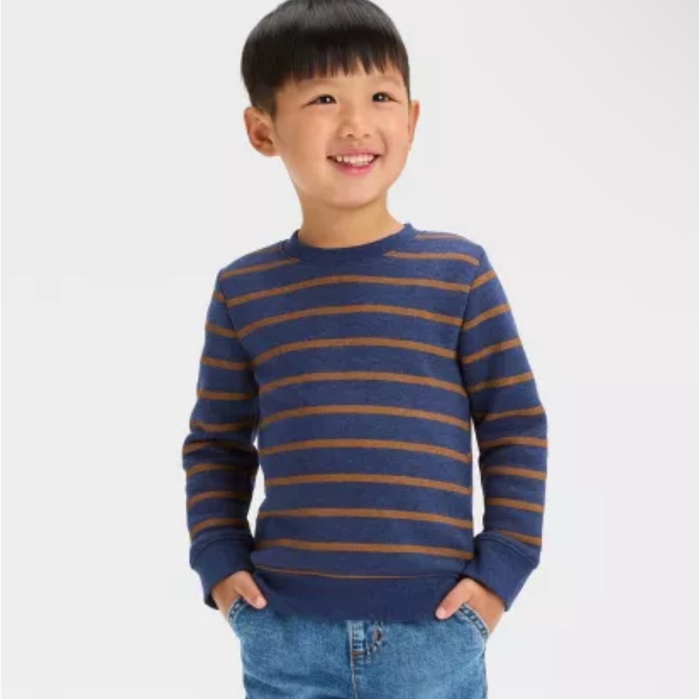 Toddler Boys' Fleece Crewneck Sweatshirt - Cat & Jack™